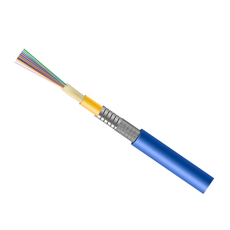 Fibconet FTTH ADSS GJFJV OPGW LAN Outdoor Drop Fiber Cable for Communication Networks