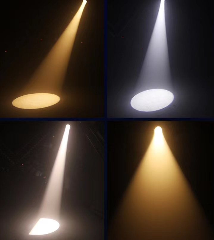 Professional 300W 200W Warm White COB LED Stage Light for DJ Disco Club and Audience