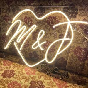China Custom LED Flex Light Happy Birthday Neon Sign for Party Golden Yellow Customized Size factory