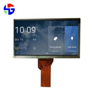 China 7 inch TFT LCD Display 800x480 Resolution RGB Interface factory