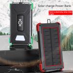 Wireless Charging 5W Outdoor Power Bank 10000mAh Solar Battery Charger for