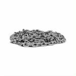 8MM Stainless Steel Heavy Duty Link Chain DIN766 SS304 SS316 Test Load 48kN