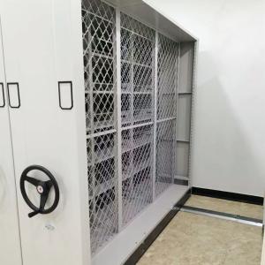 China Adjustable Moveable Shelving Units , Knock Down Electric Mobile Shelving factory