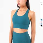 80% Nylon 20% Spandex Yoga Sports Bras Exercise Bra Tops SGS