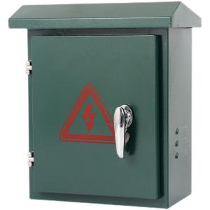 China Stainless Steel Electrical Enclosure Cctv Power Supply Distribution Box Green Coating factory