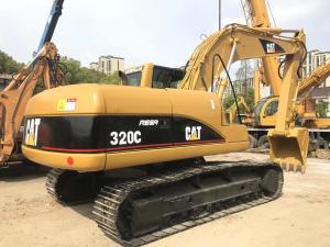 China CAT320C Digging Machine 21115kg Operating Weight 0.8m3 Bucket Capacity factory