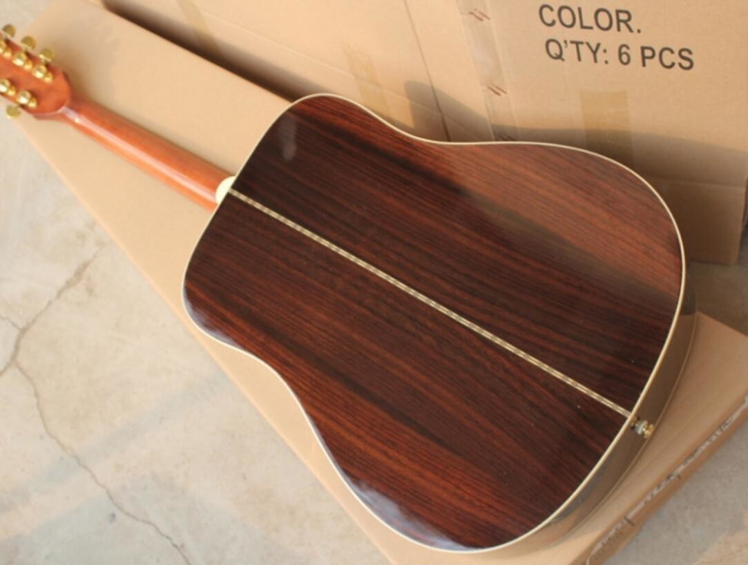 2018 Chibson G45 acoustic guitar dot inlays rosewood G45 VS electric acoustic guitar