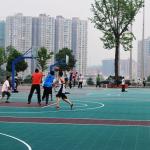 Eco Friendly PP Tiles Sports Flooring With Weather Resistant Polypropylene