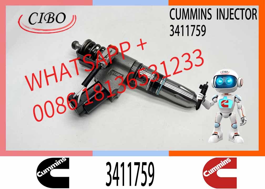Factory Direct Deal Diesel Engine M11 QSM11 ISM11 Fuel Injector 3080429 4061851 3411766 3411759 for Cummins Diesel Engine