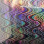 Glitter Rainbow and Star metalized holographic Film on roll for packaging