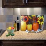 Unbreakable Square Tempered Glass Cutting Board Placemats for Glass Dining Table