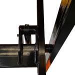 1000kg Single Electric Hydraulic Scissor Lift Tables Max Height 51.18in