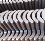 U Shaped Ceramic Ferrite Magnets Permanent Motor Magnet R35 x 137 x 7.5