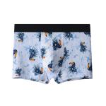 Ice Silk Mens Seamfree Boxers Cartoon Pattern Breathable Underwear Panties