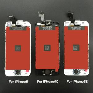 China China Manufacturer Apple iPhone 5 5S 5C LCD Display Touch Screen Assembly With Digitizer Glass No Dead Pixel Phone Parts factory