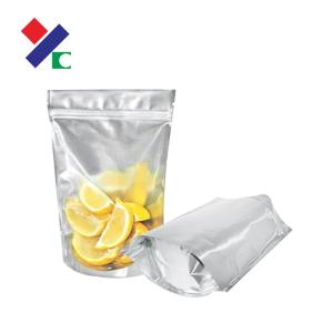 China Three Side Seal Stand Up Zipper Pouch Resealable Gravure Printing on sale