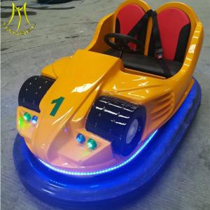 China Hansel hot selling amusement toy fiberglass indoor bumper car for kids factory