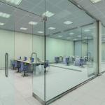10mm Self Adhesive 48V Double Glazed Laminated Glass