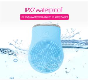 China Wholesale Waterproof Facial Cleansing Brush Electric Silicone Facial Cleansing Face Brush Cleanser factory