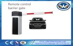 Wireless Control Driveway Barrier Gates 6s 6m Aluminum Alloy Swing Out