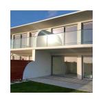 Balcony Tempered Glass Fence Panels 12 Mm Pool Glass Railing