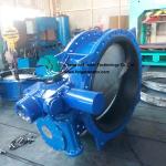 Electric Remote Control Automatic Butterfly Valve For Hydropower Plant