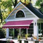 Outdoor Aluminum Manual or Motorized Remote Control Balcony Awnings