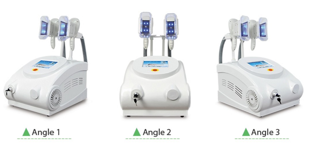 LF-217 Salon use fat reducing cryo portable slimming machine with 2 cryo handles