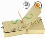 Brown Color Custom Printed Corrugated Cardboard Gift Boxes Rigid Foldable
