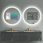 15.6 Inch IP66 Waterproof LCD Display Advertising Monitor Bathroom Smart Android