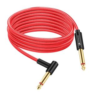 China 6.5mm Jack 5m 10m 15m Guitar Mixer Amplifier Bass Cable factory
