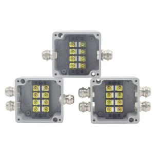 600V 35A Teminal Blocks with Sealed Die-cast Aluminum Enclosure Case Project