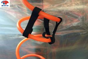 China Black Self locking Hook Loop Cable Ties / Strap For Cable Electrical Wire factory