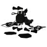 Buy cheap 2A Fast Charging 6.5 Inch Motorcycle Phone Holder Waterproof With Usb from wholesalers