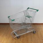 210L Durable Rolling Trolley Hot Selling Metal Shopping Trolley