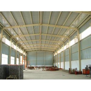 Clear Span Steel Warehouse with Light Steel Frame Construction