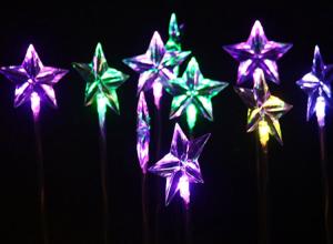 China LED Pentacle Lights Outdoor Low Pressure Waterproof Star Lawn Decoration Landscape Lamp factory