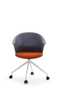 China Modern PP Office / School Training Room Chairs With Cotton Pad factory