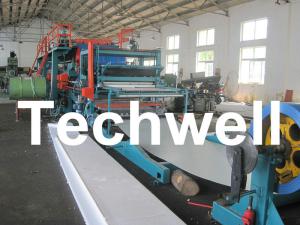 China Prefabricated House EPS Foam Insulated Sandwich Panel Machine For 50 - 250mm Thickness on sale