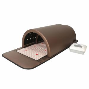 China Carbon Fiber Heating Far Infrared Sauna Dome Massage Mat 240V factory