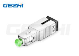 China SC / APC Fiber Optic Attenuator Single Mode Male-Female 3dB Fixed factory