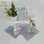 Digital Printing Zipper Plastic Stand Up Aluminum Foil Bag For Cosmetic / Eye