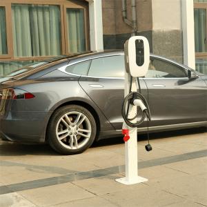 China OCPP 1.6 Json Home Floor Mounted EV Charger 32A 22KW WIFI Bluetooth factory