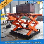 3 m 2 ton Mid Rise Stationary Hydraulic Scissor Lift with 220V / 380V Power