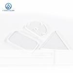 Ultra Clear Tempered Glass Cut To Size For Led Lighting Lamp Shade Cover Glass