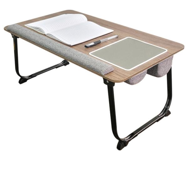 Upholstered Laptop Work Tray and Gaming Table Adjustable Frame 1100-1800mm for