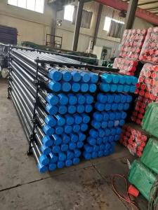 China OD 114mm Water Well Drill Pipe 4 1/2&quot; Remet Thread Black factory