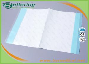 China Surgical Polyurethane Film Dressing , Adhesive Incise Drape Operation Drape Film factory