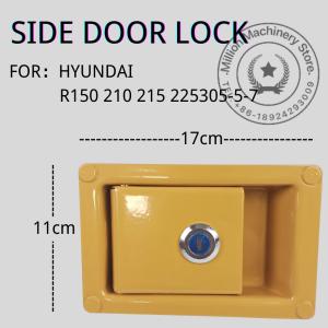 China Excavator Hydraulic Pump Side Door Latch 11*17CM Side Cover Lock For KATO KOMATSU KOBLCO factory