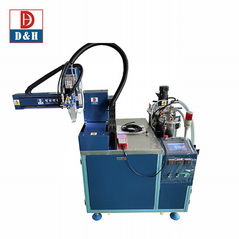 Manufacturing Plant Two Part Potting Machine with Speed Range of 0-200mm/s and Speed